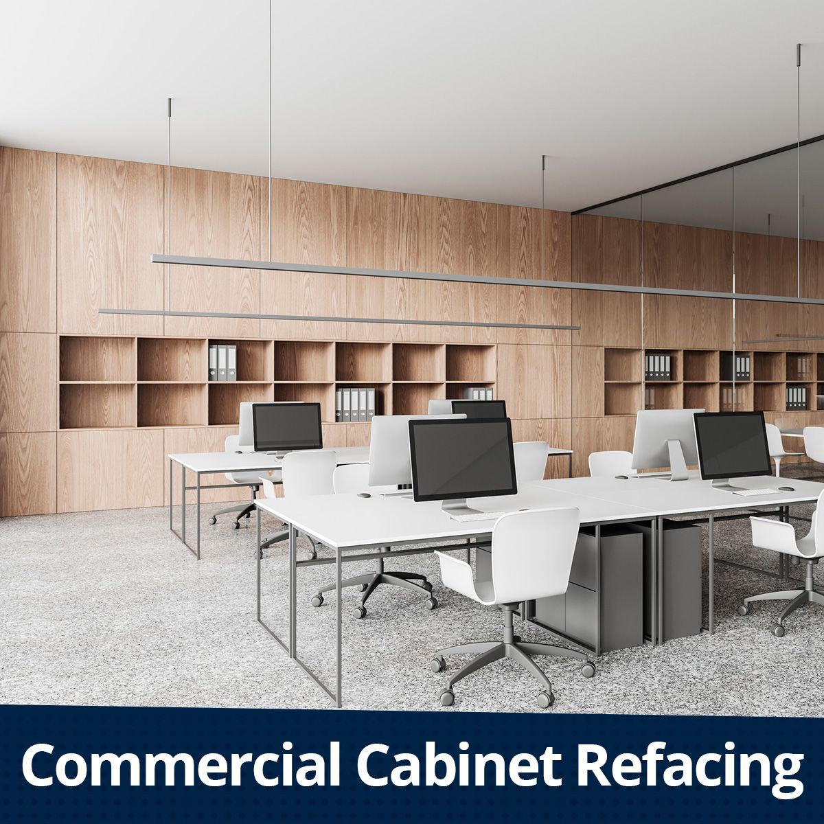 Commercial Cabinet Refacing